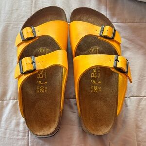 Birkenstock Men's Orange Sandals